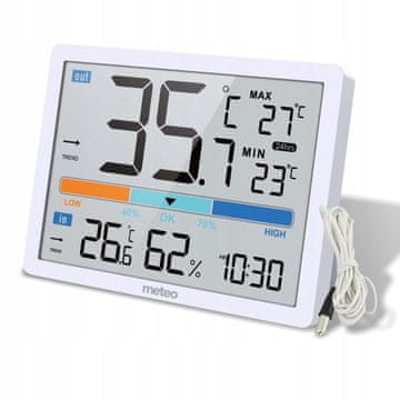 Meteo Vremenska postaja Meteo SP109 z digitalnim termometrom