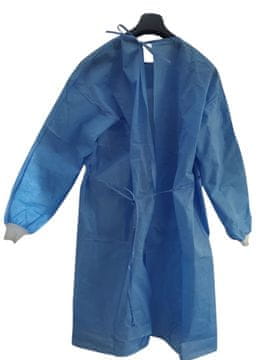 shumee Univerzalni zaščitni predpasnik za enkratno uporabo Blue-foxmedz netkani 40g L/XL 10 kosov