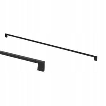 shumee Ročaj za pohištvo Black Blish ZA ročaj za garderobno omaro 778/800MM