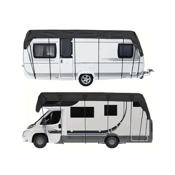 shumee Vodoodporna streha za avtodom Oxford 210D 9,5 x 3 m