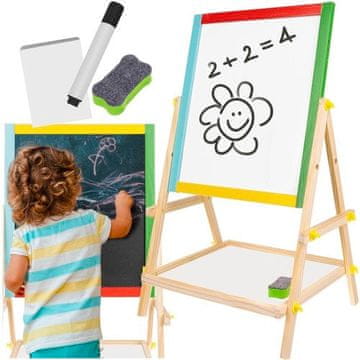 Kruzzel Lesena dvostranska tabla Kruzzel 23546