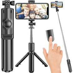 Izoxis Selfie stick/stativ + daljinski upravljalnik Izoxis 23518