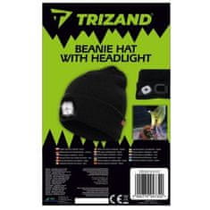 Trizand Zimska kapa s svetilko - črna Trizand 22663