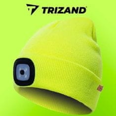 Trizand Zimska kapa s svetilko - rumena Trizand 22664