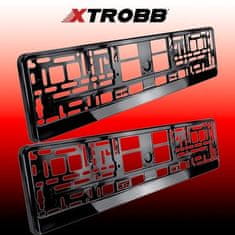 Xtrobb Okvir registrske tablice 2 kom. Xtrobb 22028
