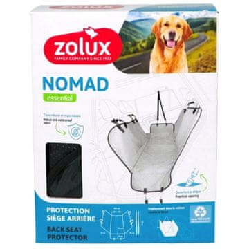 Zolux ZOLUX Nomad zaščitna prevleka za zadinjo sedežnjo vrsto avtomobila