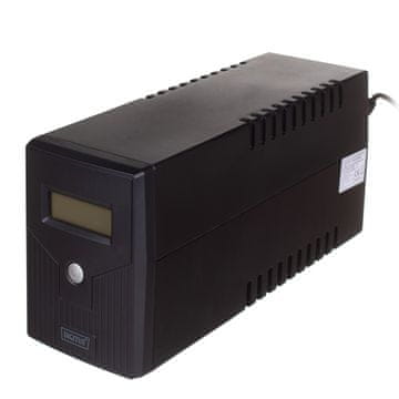 Digitus Neprekinjeno napajanje (UPS) DII Line-Interactive 0.6 kVA 360 W (DN-170063-LCD-B)