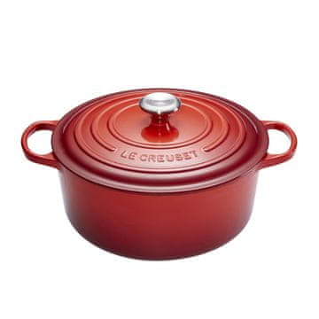 slomart Le Creuset Signature pekač ovalni 26cm, češnja rdeč