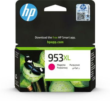 HP 953XL Visok Donos Magenta Črnilo, Original, 18.5 ml