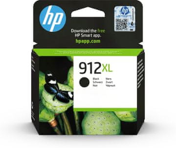 HP 912XL črn originalni kartuš, 21.7ml