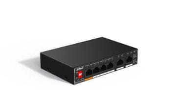 Switch Omrežni stikalo Dahua SG1006P, 6 portov, PoE