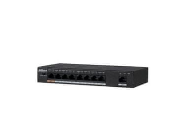 Dahua Dahua Technology PFS3009-8ET-96 mrežni preklopnik, L2, PoE, črn