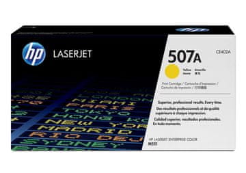 HP 507A toner, rumen, original, LaserJet