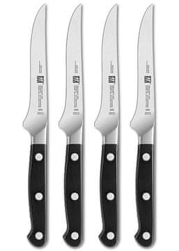 slomart ZWILLING 38430-002-0 kuhinjski nož, komplet 4 kosov, nerjaveče jeklo/črna