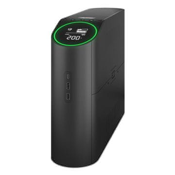 APC APC BGM2200B-GR neprekinjeno napajanje 2200VA/1320W, 4x Schuko & 2x C13 vtičnice, 3x USB polnilnik