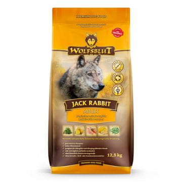 Jack WOLFSBLUT Jack Rabbit briketi za pse 12,5kg, kunec