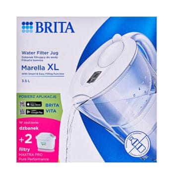 Brita Brita Marella XL vodni filter s 2 filtrema Maxtra Pro, 3,5 L