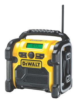 DeWalt DeWALT DCR020-QW prenosni radio, črna/rumena
