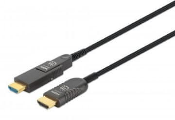 Manhattan Manhattan HDMI na Micro HDMI kabel 50m, 4K@60Hz, aktiven, črn