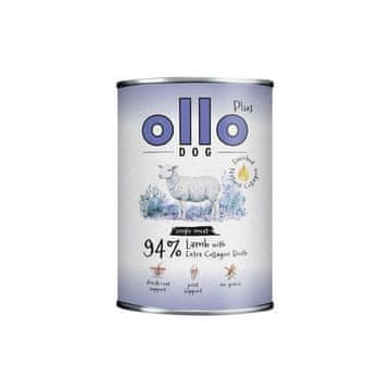 PLUS OLLO Plus Collagen mokra hrana za pse, s jagnjetino, 400 g