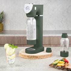 Berlingerhaus Aparat za pripravo sode SODABAR + 2 steklenici iz kolekcije Matte Green