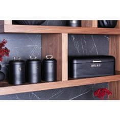 Berlingerhaus Komplet 4 kosov posod za kruh in živila iz kolekcije Matte Black