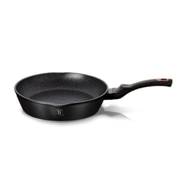 Berlingerhaus Globoka ponev z marmorno površino, 24 cm, iz kolekcije Black Rose