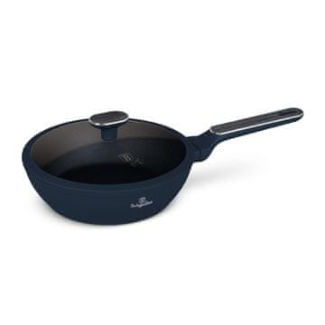 Berlingerhaus Globoka ponev s pokrovom, 24 cm, kolekcija Deep Sea