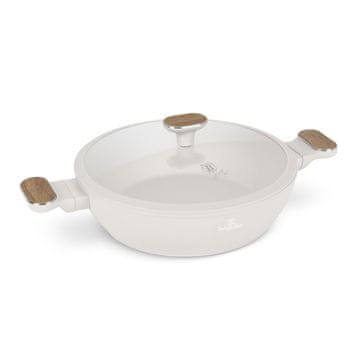 Berlingerhaus Globoka ponev s titanovim premazom in pokrovom, premer 28 cm, iz kolekcije Sahara Nordic Collection