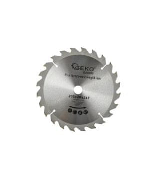 GEKO G00095 Žagin list za les 205x20x24T