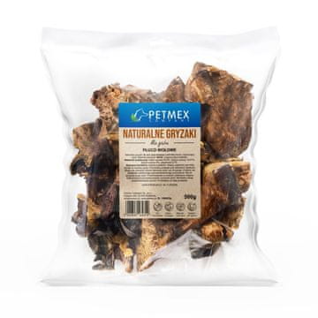 slomart PETMEX Posušena goveja pljuča za pse, 500 g