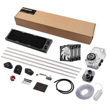 PHANTEKS Phanteks EZ-Fit 360 D30-Kit komplet za tekočinsko hlajenje procesorja, 12 cm, 10 kosov