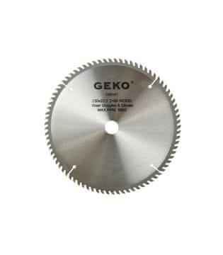 GEKO G00141 Žagin list za les 230x22x80T
