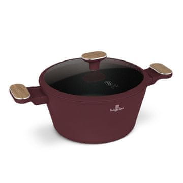 Berlingerhaus Lonec s titanovim premazom in pokrovom, premer 24 cm, iz kolekcije Leonardo Nordic Collection