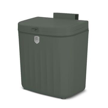 Berlingerhaus Viseči koš za smeti 7 l iz kolekcije Matte Green