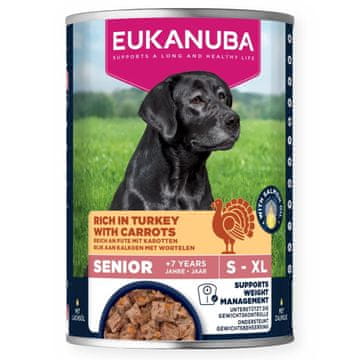 Eukanuba EUKANUBA Life Care Senior Hrana za pse, puran s korenjem, 400g