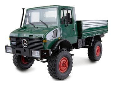 slomart Amewi Unimog RC terenski kamion električni motor 1:12, zelen