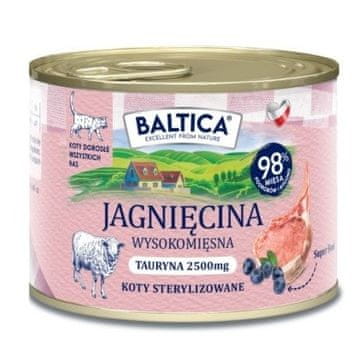 slomart BALTICA Smaki regionów mokra hrana za mačke, jagnjetina, 185g