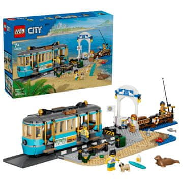 slomart LEGO CITY 60506 Klasični plažni tramvaj, 693 deli