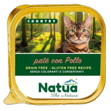 slomart NATUA mokra hrana za mačke, piščanec, 100g