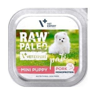 VetExpert VETEXPERT Raw Paleo Mini Puppy Svinjska Pastera - Mokra hrana za pse - 150g