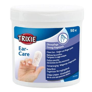 Trixie TRIXIE Vlažilni robčki za nego ušes - 50 kosov