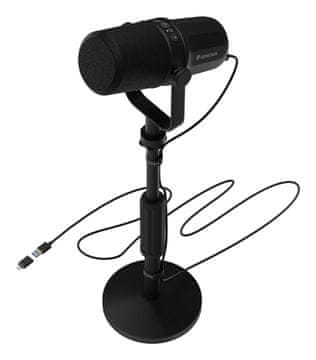 Genesis GENESIS RADIUM 750 PC mikrofon, USB, kovinsko ohišje, črn