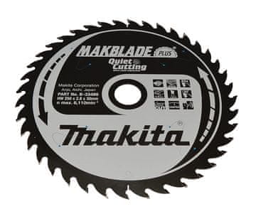 MAK Makita MAKBLADE PLUS krožna žaga list 250x30mm, 40 zob, za les