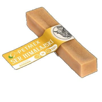 slomart PETMEX poslastica za pse himalajski sir z banano M - 80g