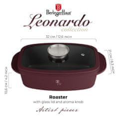 Berlingerhaus Pekač s titanovim premazom in pokrovom za ohranjanje arome iz kolekcije Leonardo Collection