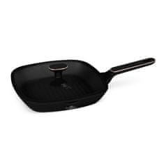 Berlingerhaus Pekač za žar s titanovim premazom in pokrovom, 28 cm, kolekcija Black Rose