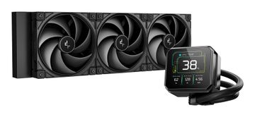 DEEPCOOL DeepCool Spartacus 360 vodno hlajenje procesorja 3x 120mm ventilatorji, črn