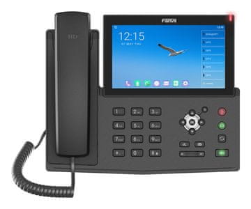 Fanvil Fanvil X7A IP telefon, 20 linij, barvni LCD, Wi-Fi, črn