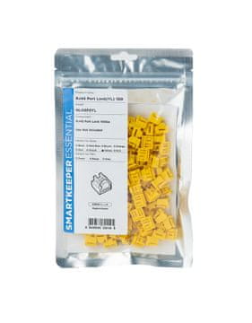 slomart Smartkeeper NL03P2YL blokator vrat RJ-45, rumen, 100 kosov